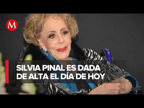 Silvia Pinal es dada de alta; pasará año nuevo en casa