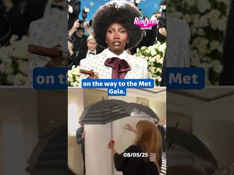 Doechii responds after Met Gala video shows her 'shouting' at assistants #itvnews #doechii