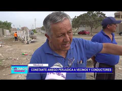 Trujillo: Constante aniego perjudica a vecinos y conductores