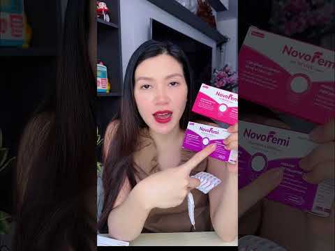 Viên đặt Novofemi hồng(Viên đặt hồi phục Dùng để khôi phục cân bằng pH, nuôi dưỡng lợi khuẩn
