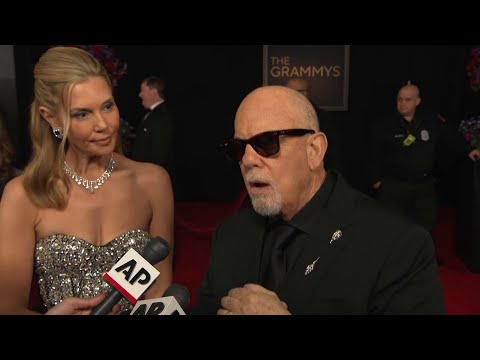 Interviews: Billy Joel, Mark Ronson, Kylie Minogue at the Grammys