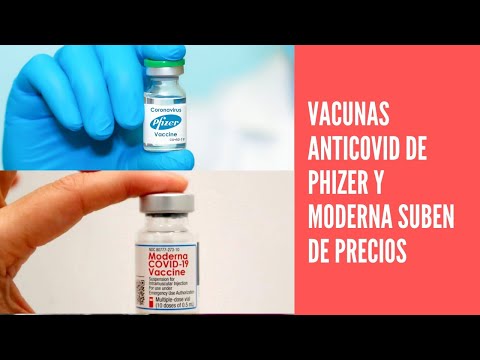 Pfizer y Moderna suben el precio de sus vacunas anticovid, según periódico británico
