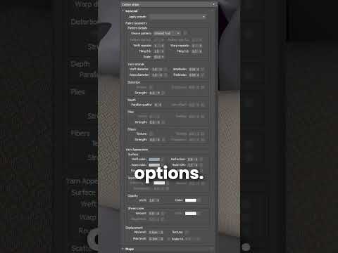 Procedural Fabric in Corona: Total Weave Control!