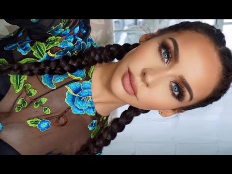 How To: Dutch/French Braid Your Own Hair | Carli Bybel