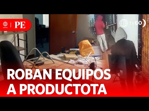 Roban equipos valorizados en cien mil soles en empresa productora | Primera Edición | Noticias Perú