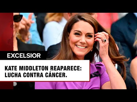 En medio de su lucha contra el cáncer, Kate Middleton reaparece en Wimbledon