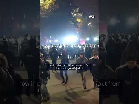 Pro-EU protests continue to escalate in Tblisi, Georgia | DW News