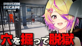 【Prison Escape Simulator: Dig Out】スプーンで穴を掘って刑務所から脱獄をします〜〜〜【 刺杉あいす /  深