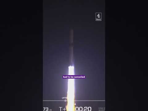 Jeff Bezos launches first space rocket