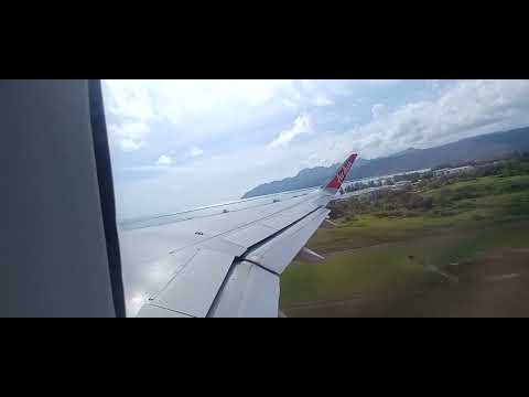 AirAsia A320-216 Takeoff from Langkawi International Airport (LGK)