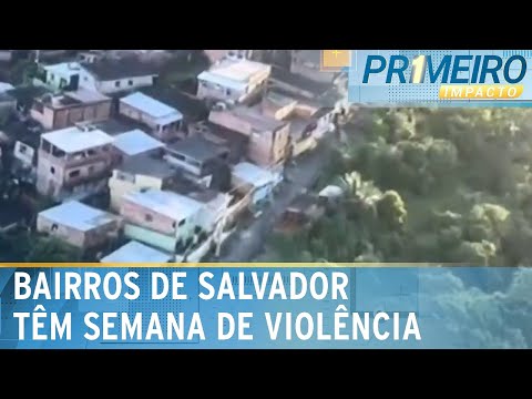Homem em fuga invade casa e faz mulher refém em Salvador | Primeiro Impacto (19/04/24)