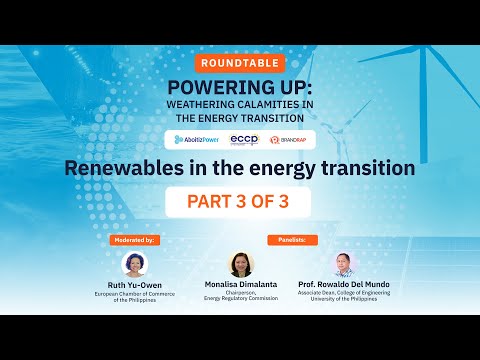 [ROUNDTABLE] Powering up: weathering calamities in the energy transition (Part 3 of 3)