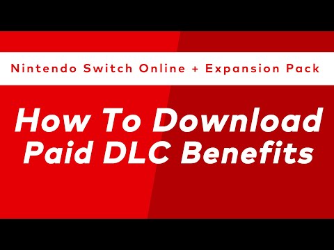 Nintendo Switch Online + Expansion Pack - How to Download DLC