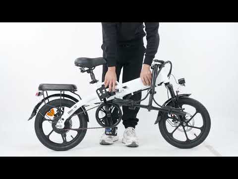 How to Assemble U3 Folding Electric Bike | iScooter U3 Unboxing