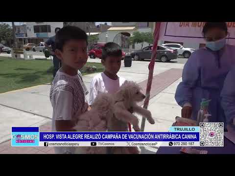 Trujillo: realizaron campaña de vacunación antirrábica canina