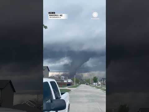 Waverly Tornado Grinds Past Nebraska Community