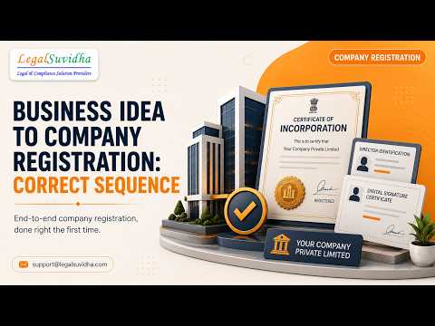 Business idea to company registration