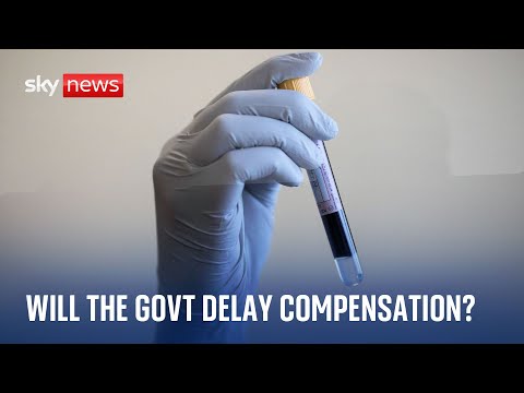 Infected blood scandal: Campaigners concerned government may seek to delay paying compensation