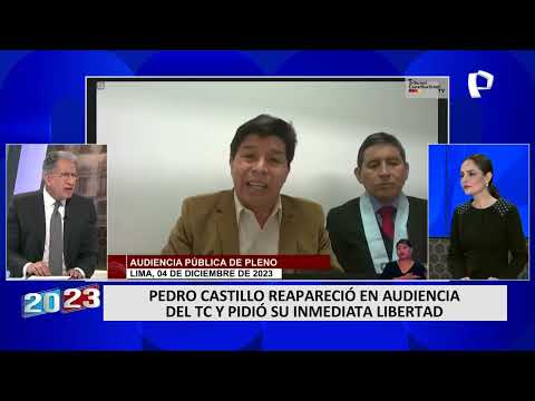 Óscar Urviola sobre Pedro Castillo: Es evidente que ha cometido delito de rebelión y conspiración