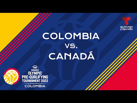 FIBA Women's Pre-Qualifying Tournament 2023: Colombia vs. Canadá | Telemundo Deportes