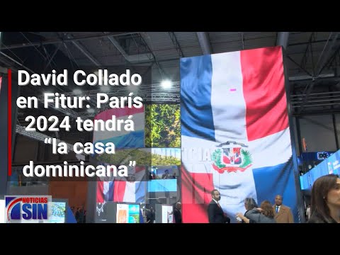 David Collado en Fitur: París 2024 tendrá “la casa dominicana”