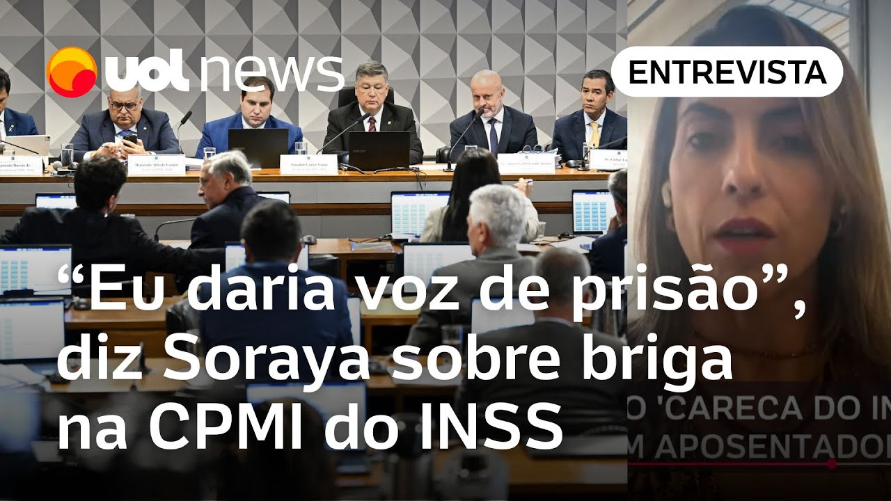 Soraya relata ambiente muito hostil em depoimento do Careca do INSS Eu daria voz de prisão