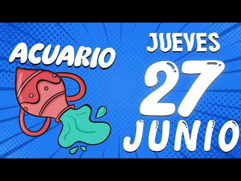 ESTE FIN DE SEMANA VIVIRÁ SU DERRUMBE Acuario  Diario  Horoscopo De Hoy 27 De junio 2024