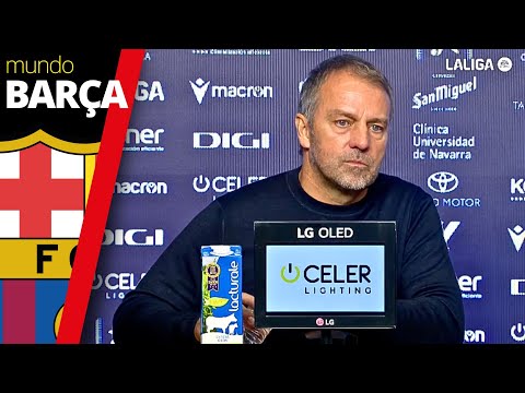 Hansi Flick tras a la derrota 4-2 del Barça ante Osasuna | Rueda de prensa con subtítulos en español