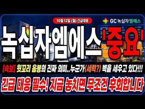 [녹십자엠에스 주가전망] 거래량 3배 터졌는데 4,300원 벽 못 넘었다…누가 위에서 받아치나?!