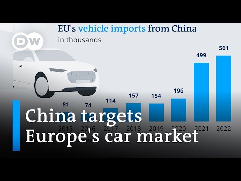 Ship carrying thousands of Chinese EVs lands in Germany | DW Business