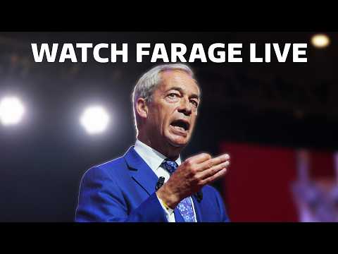 Watch live: Reform UK leader Nigel Farage speaks at press conference