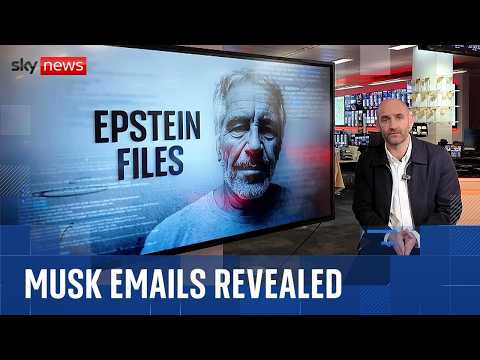 Elon Musk asked Epstein when 'wildest party' would be | Epstein Files