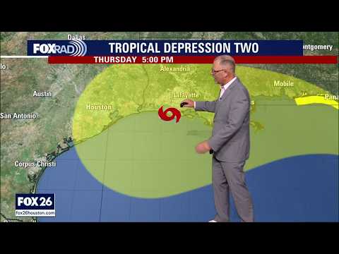 Tropical Weather Forecast: Depression Two projected to reach southeast US