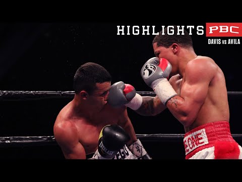 Gervonta “Tank” Davis dances over Avila after KD | Davis vs Avila