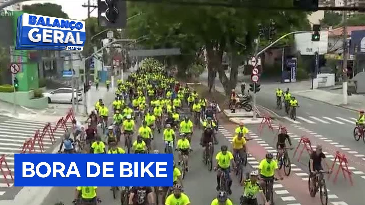 Bora de Bike reúne 10 mil pessoas em São Paulo