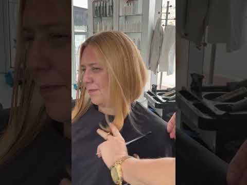 Layer Bob haircut short #haircut #hair #hairstyle #beauty #video #blowup #short #dhorts #usa