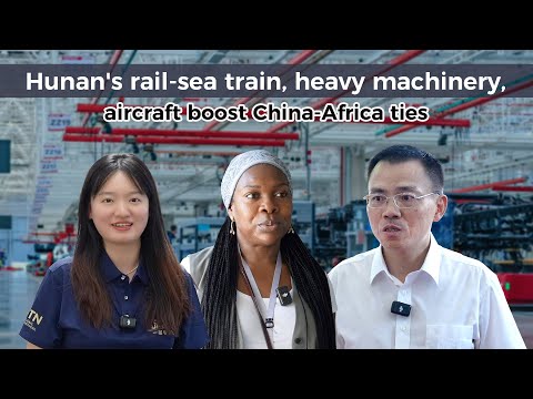 China-Africa rail-sea trains boost Chinese heavy machinery exports to Africa