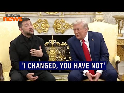 ‘You’re in the same suit. I changed, you have not’: Zelenskyy's response to White House reporter