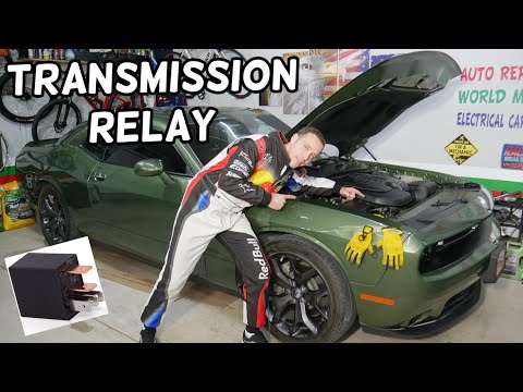 DODGE CHALLENGER TRANSMISSION RELAY LOCATION REPLACEMENT, TRANSMISSION NOT SHIFTING