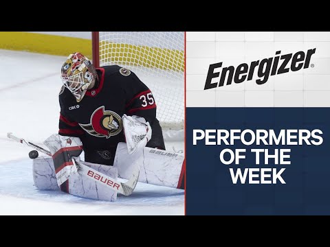 Senators Ullmark Stopping Absolutely EVERYTHING | NHL Player Performers Of The Week