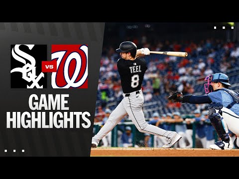 White Sox vs. Nationals Game Highlights (9/26/25) | MLB Highlights