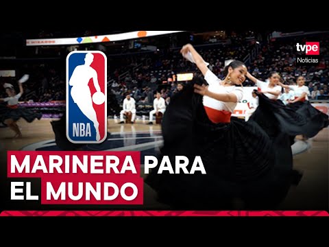 EEUU: Marinera norteña y cajón peruano brillan en partido de la NBA