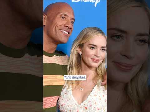 Emily Blunt Confirms She’s Starring in “The Smashing Machine”
With Dwayne “The Rock” Johnson (2024)