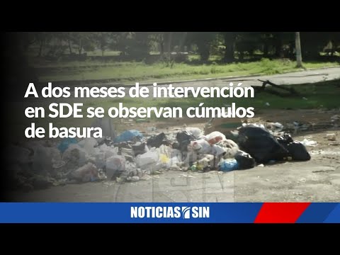 Continúa cúmulo de basura en SDE