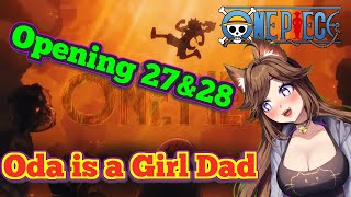 [The Animation is SO Beautiful!] One Piece Openings 27 and 28 Reaction