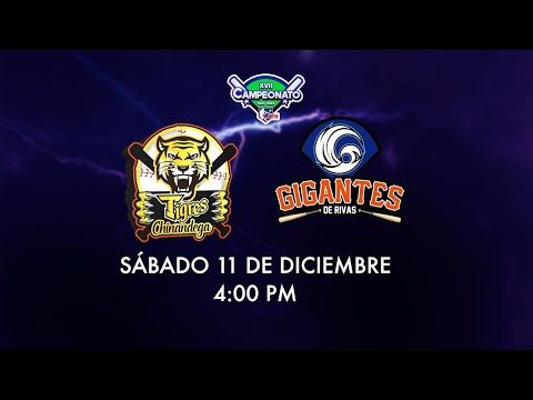Tigres de Chinandega VS Gigantes de Rivas - LBPN - Temporada Regular
