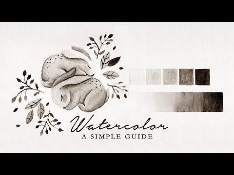 A Simple Beginners Guide to Watercolor!