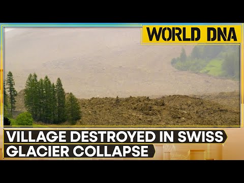 Swiss Village Devastated as Glacier Collapse Triggers Deadly Mudslide | WION World DNA