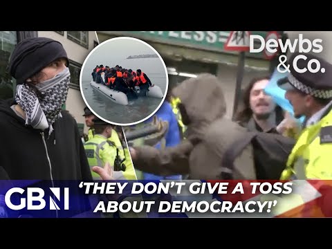 Leftie ‘DO-GOODERS’ assault police to block migrant relocation | ‘They just wanted a FIGHT!’