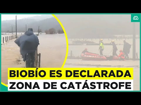 Temporal: La región del Biobío es declarada zona de catástrofe a causa de las fuertes lluvias